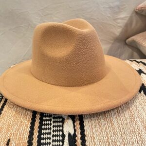 Abercrombie and Fitch hat. Camel tan one size. NWT.